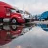 Truck Stop Reflection